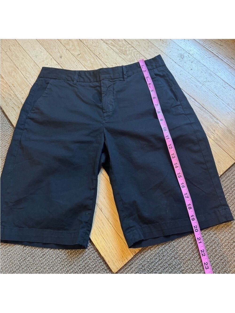 NILI LOTAN Chino 10” Shorts - cotton & stretch - Picture 10 of 12
